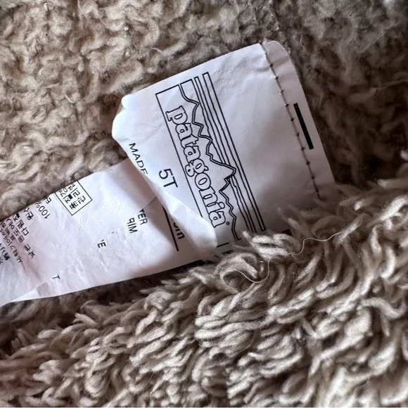 Patagonia Kids Fleece Balaclava Sz 5t - Picture 3 of 3